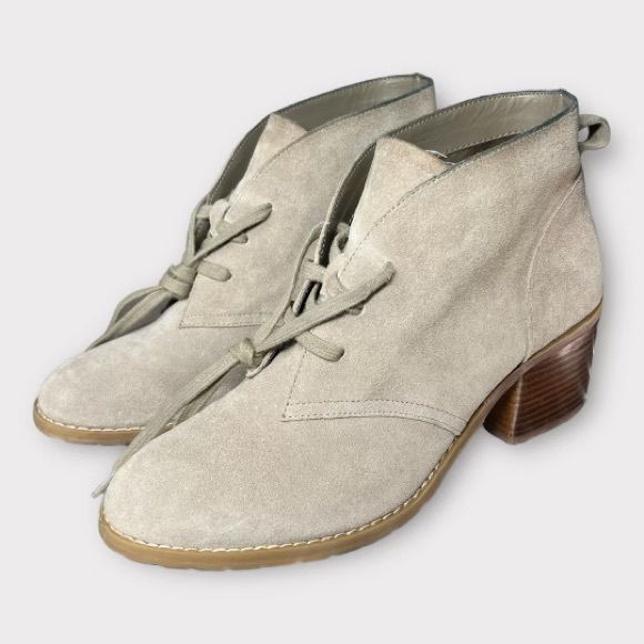 Susina Suede Leather Ankle Boot Womens Size 9 - Picture 6 of 12